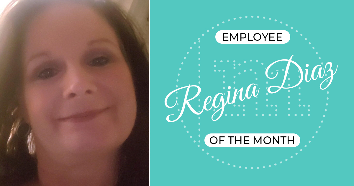 Metro Services Employee of the month, May 2021 - Regina Diaz